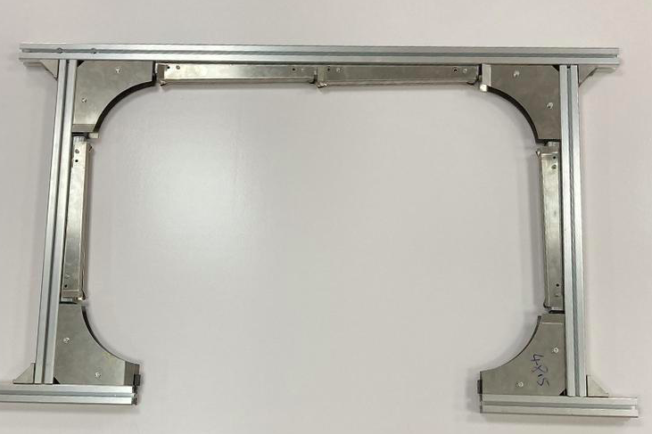 红砖打包机送带槽