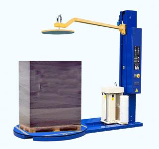 托盘缠绕机斜滚轮