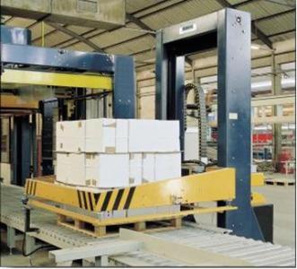 侧式穿剑打包机被动轮