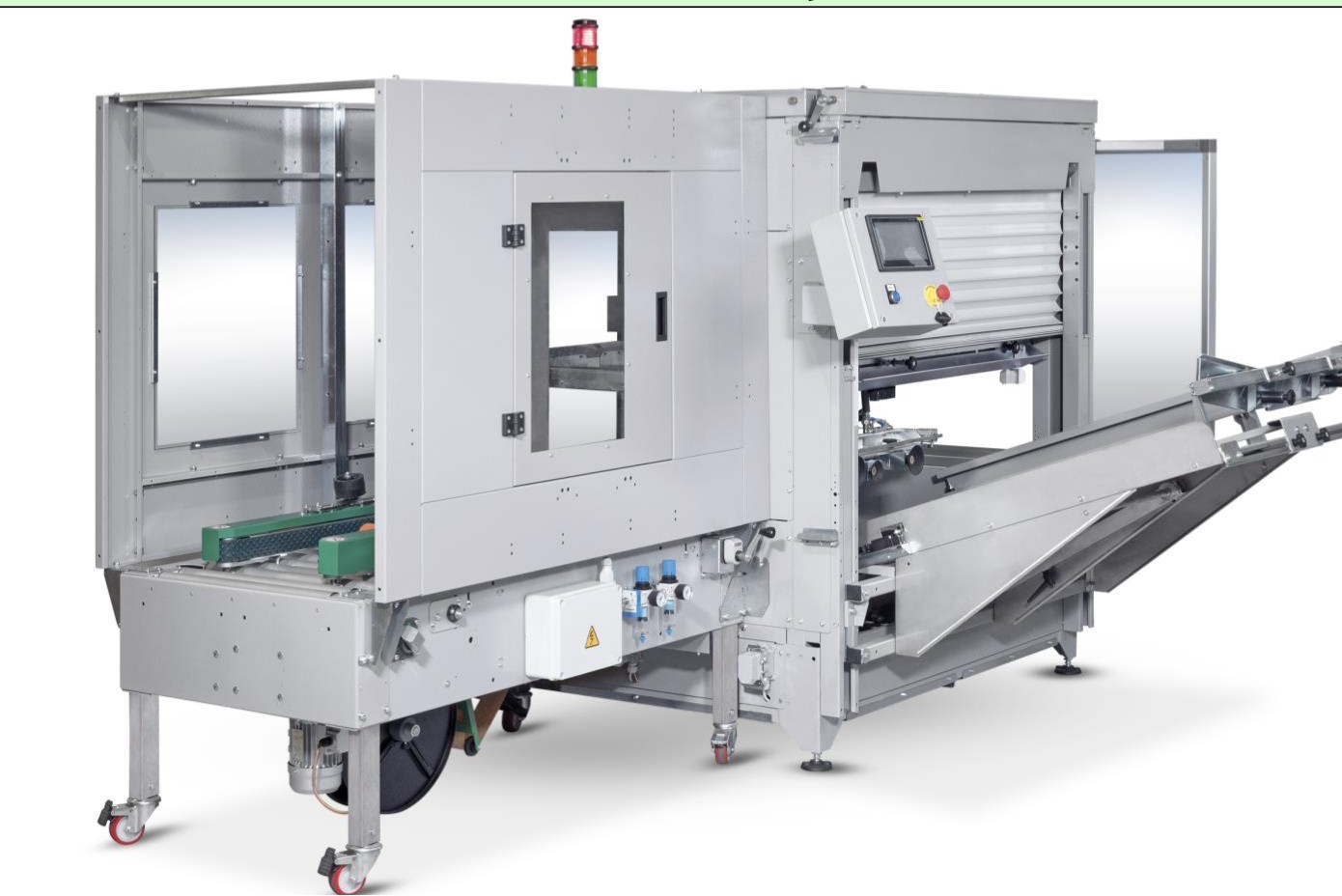 沾水牛皮纸开箱机-水胶带纸箱成型封口机