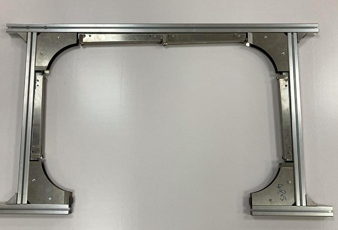 水平打包机送带槽