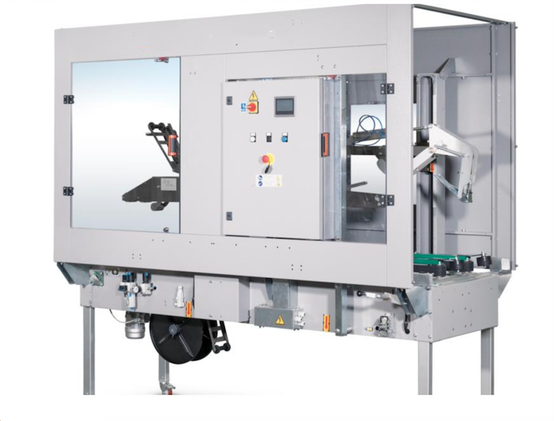 湿水牛皮纸半自动折盖封箱机-网状牛皮纸胶带封箱机-涂水胶带机