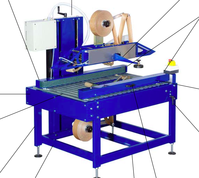 全自动湿水牛皮纸胶带机-牛皮纸胶带封箱机-水溶性湿水胶带机